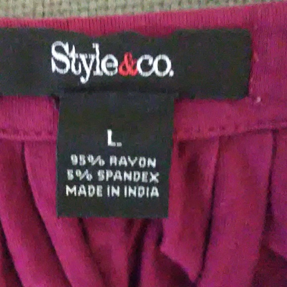 SALE Style & Co. Long Sleeve Shirt - Picture 5 of 5